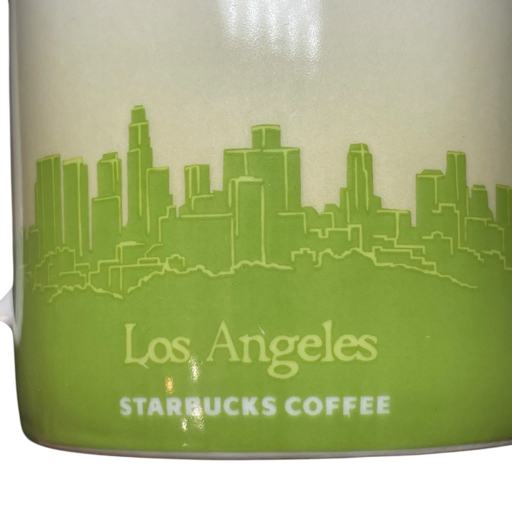 2012 Starbucks Global Icon Collector's Series Los Angeles 16oz Ceramic Mug Cup - Picture 6 of 9